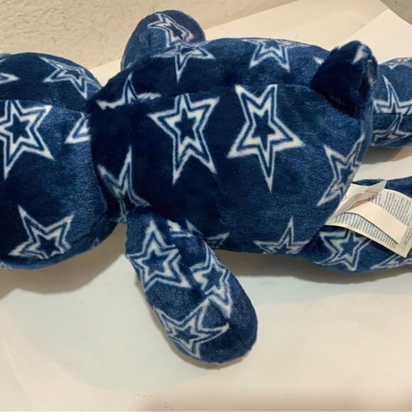 Build A Bear Dallas Cowboys NFL Print Bear 16” Very Clean - Picture 4 of 8